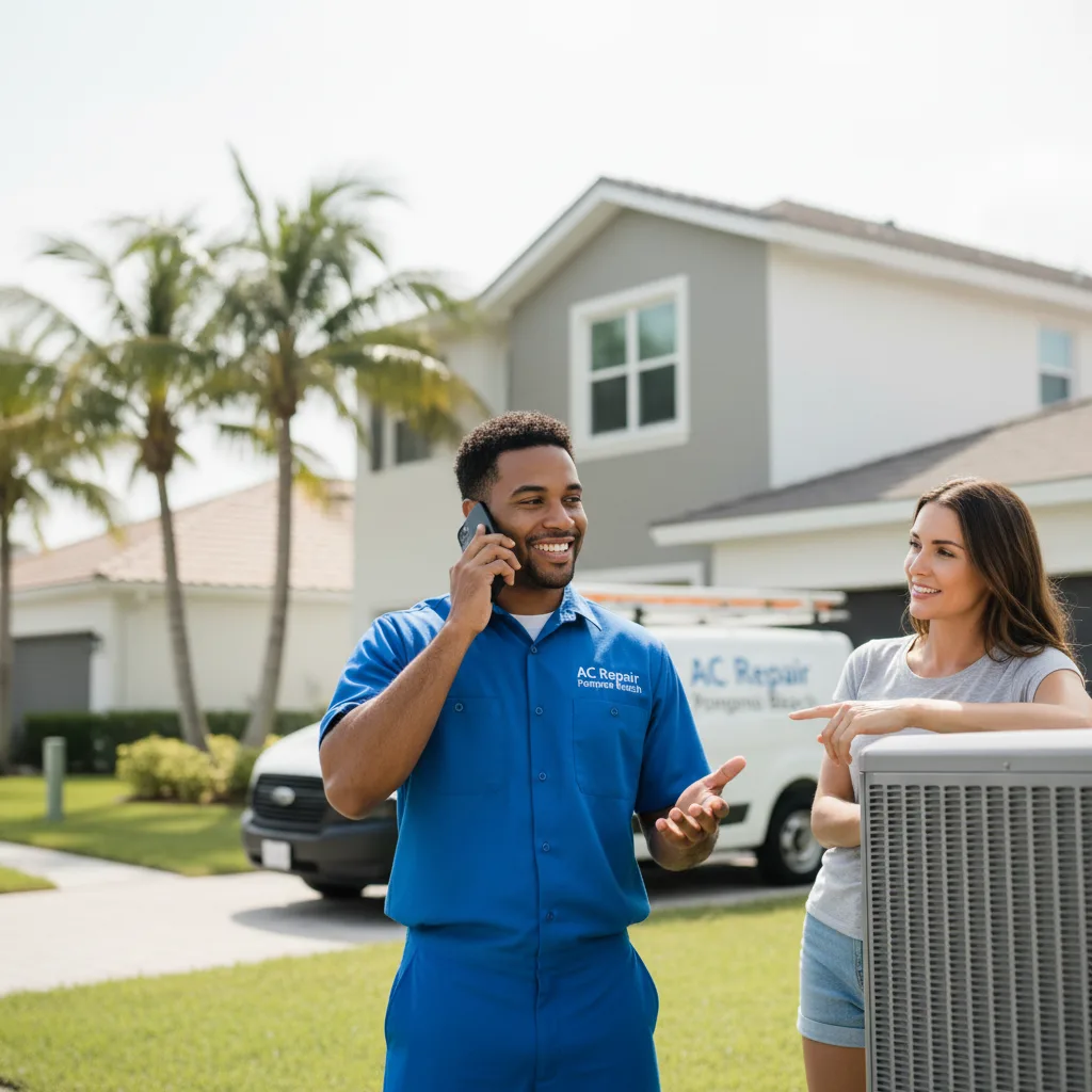 AC Repair Pompano Beach customer support in Wrightstown